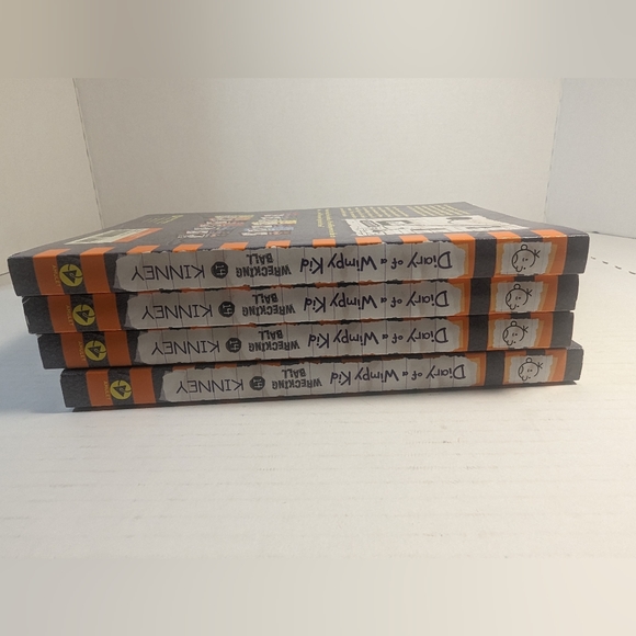Set of four brand new books Wrecking Ball Diary of a Wimpy Kid Book 14 Kinney - Picture 4 of 10